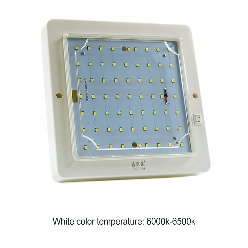 Convenient RV Interior LED Panel Light Easy To Install And Energy-saving For Car RV Energy Saving