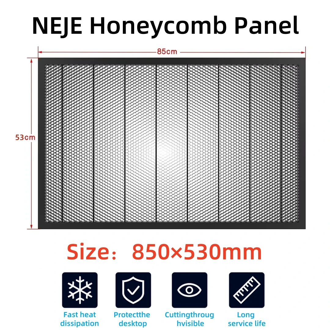 NEJE Laser Engraver850×530mm Pad Backing Plate Honeycomb Panel Work Platform for All Brand Laser Cutter Machine Tool Accessories