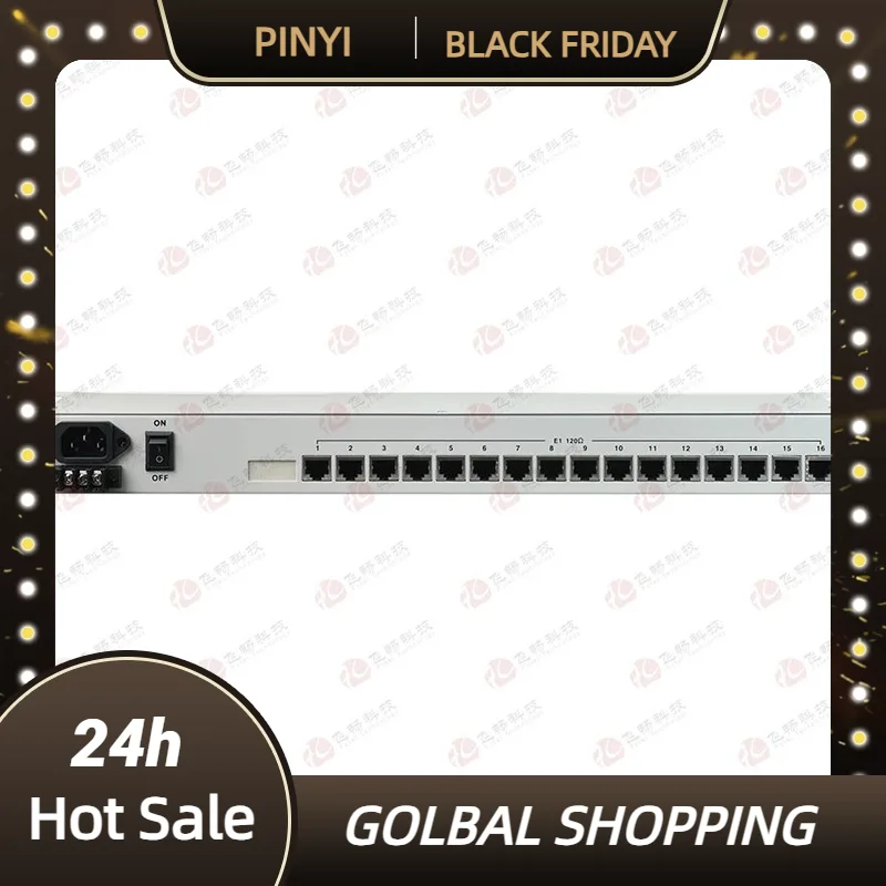 Genuine Best Sale 16 Channel E1 to 4 FE Converter High Quality Fast Ethernet over E1 Converter FCC-E16F4