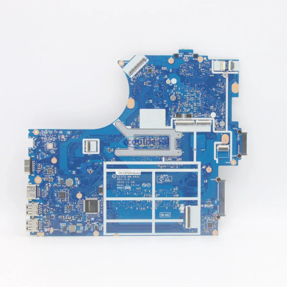 NM-A831 Laptop For Lenovo ThinkPad E570 E570C Motherboard I3-6006U I5-7200U I7-7500U CPU GPU GTX940M  Notebook Mainboard