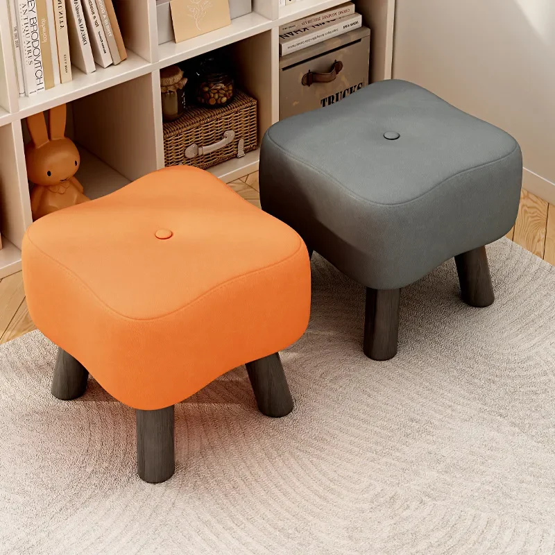 Sturdy Small Bench Low Stool for Home Children Shoe Changing Sofa Seat Comfortable Sedentary Sitting Chair Durable Household