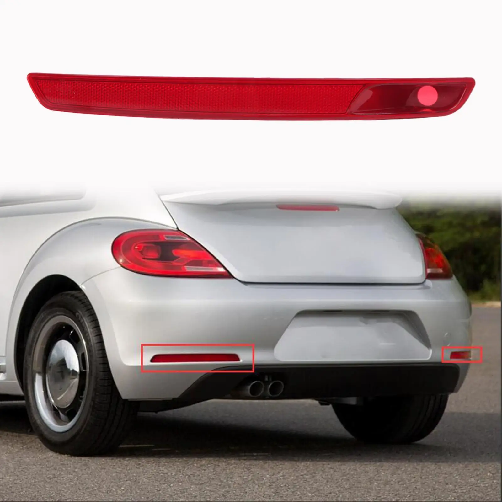 

Sturdy Plastic Rear Taillight Left Assembly Car Part Easy to Install for Volkswagen Beetle 5C 2012 2015