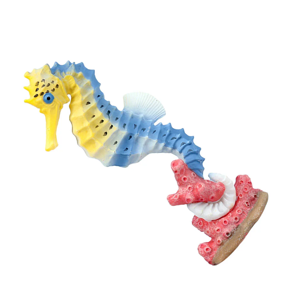 Sea Horse Figurine Seahorse Model Ornament Toys for Toddlers Educational Plaything Simulation