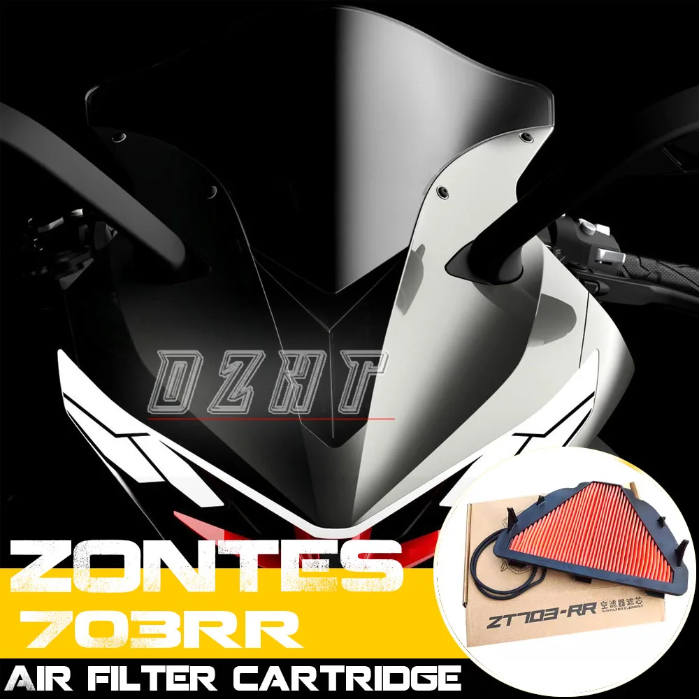 

FOR ZONTES 703R/RR Motorcycle Original Maintenance Air Filter Grid Air Filter Element Filter Sponge Machine Filter Grid