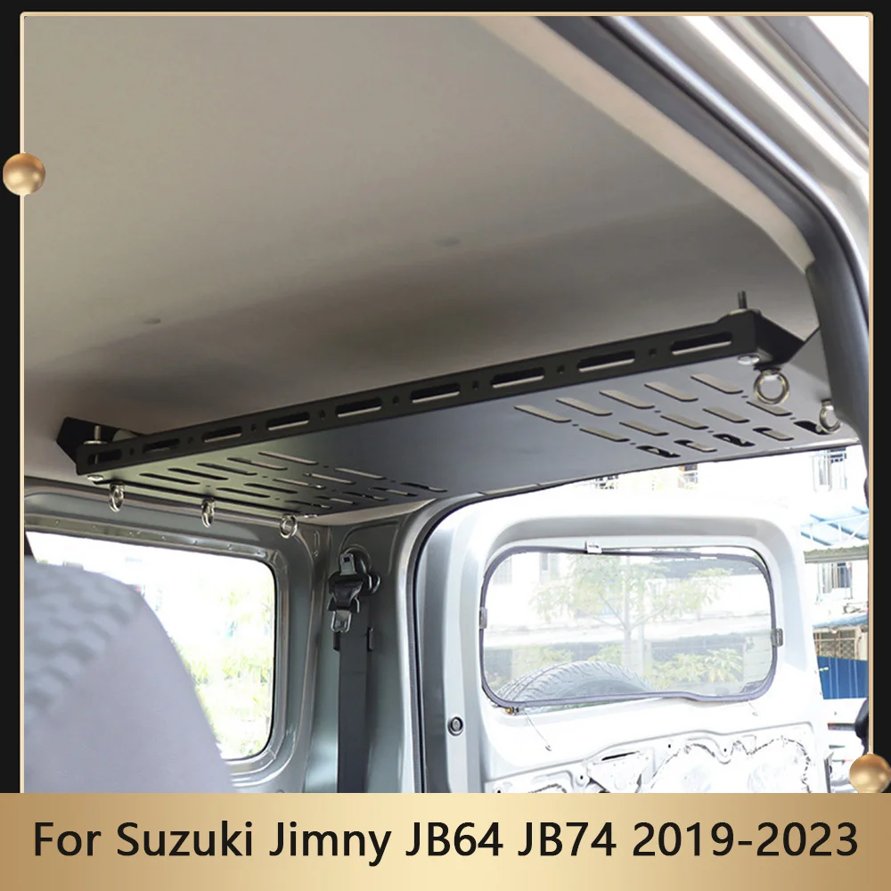 Multifunction Trunk Storage Racks For Suzuki Jimny JB64 JB74 2019-2023 Tailgate Luggage Shelf Car Interior Accessories