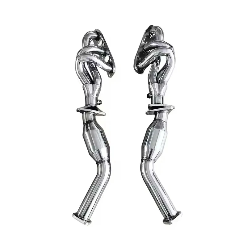 

Exhaust Header Downpipe With Resonated Fit for G37 370Z 09-17