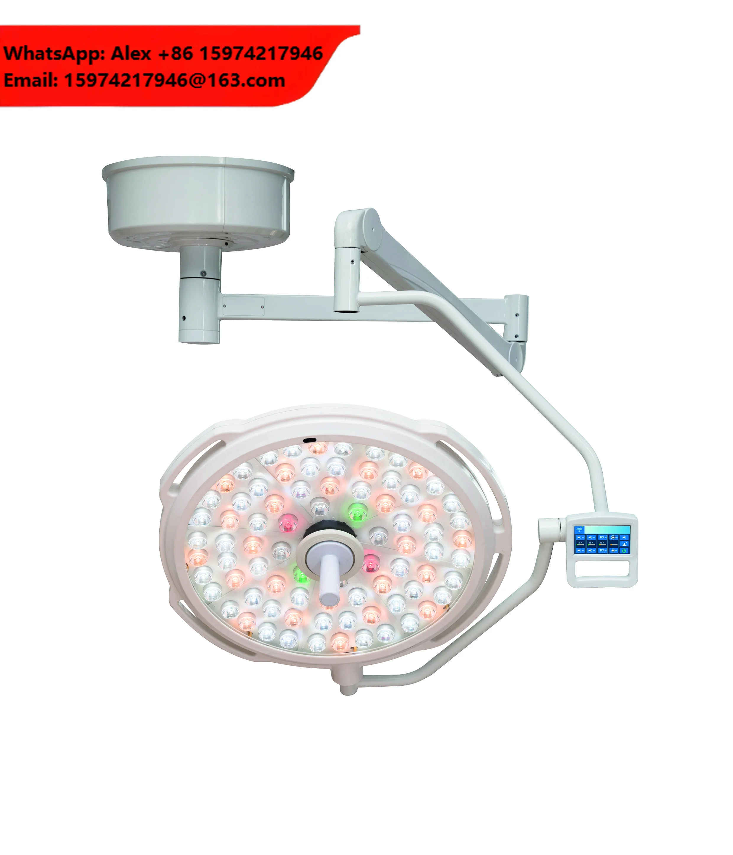 Wall-Mounted Surgical LED Operating Light Ceiling-Mounted Shadowless Dental Examination Lamp Key Features For Operation Lighting