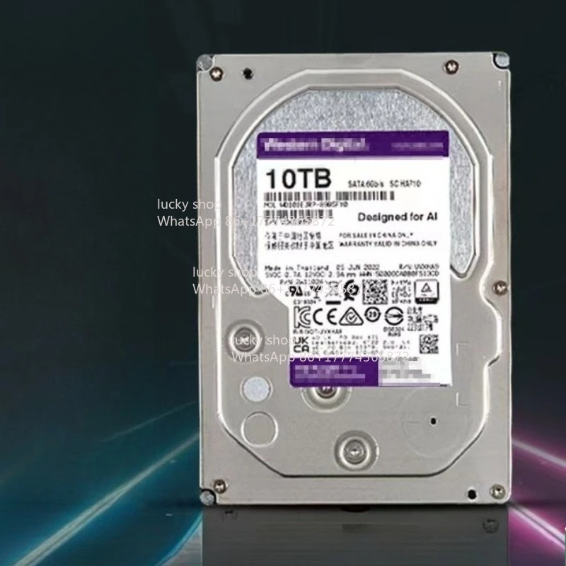 

Специальный механический фиолетовый серверный видеорегистратор безопасности на жестком диске 10T