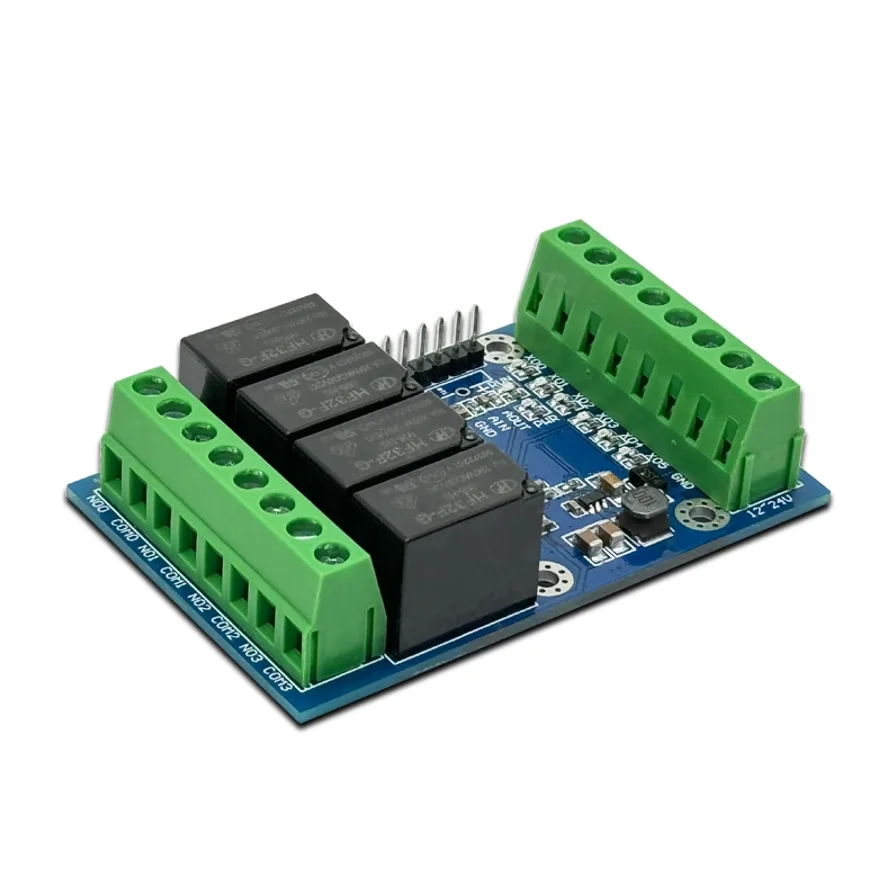 Domestic Simple PLC Industrial Control Board Compatible With Mitsubishi FX3U 6 Channel Input and 4 Channel Relay Output