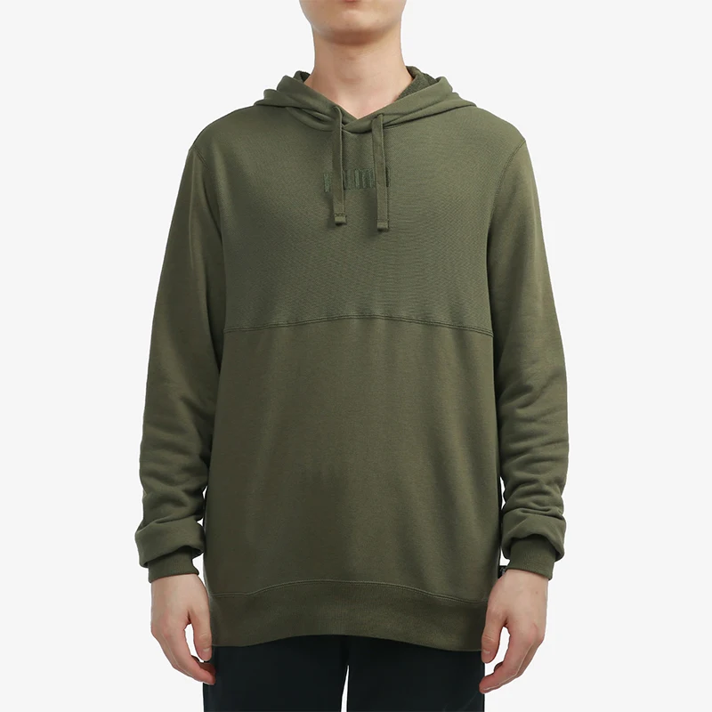 

Puma подлинная осенняя новая мужская минималистичная дышащая вязаная толстовка с капюшоном 846413-44