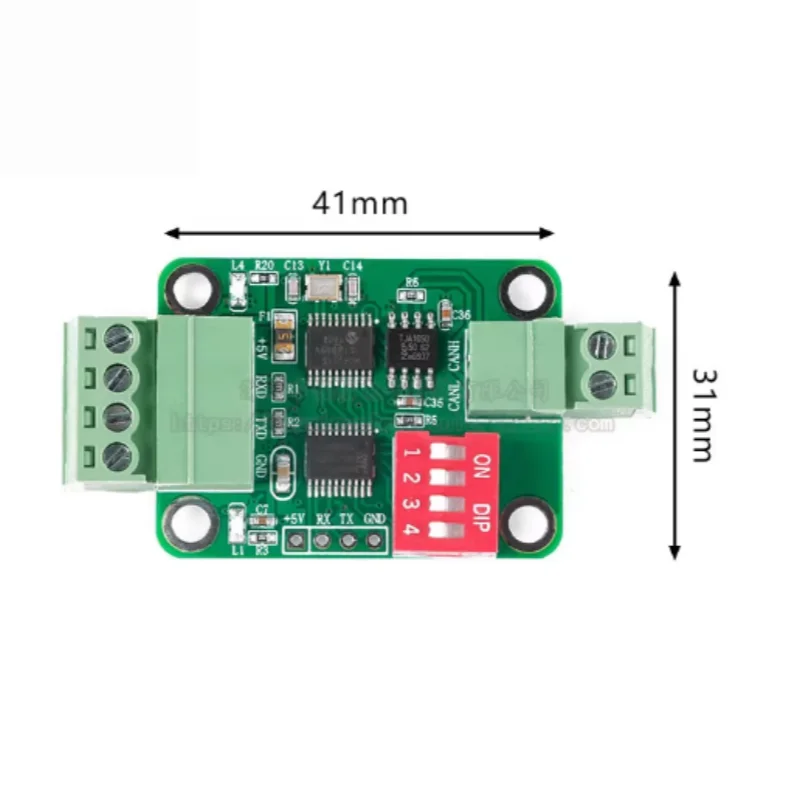 TTL Serial Port to CAN Bus Module TTL to RS232 Module Serial Port to CAN Transparent Communication Data Module
