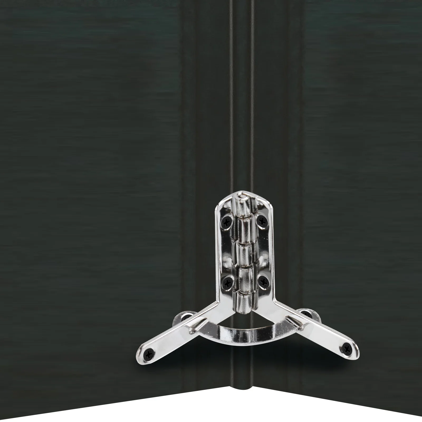 

6Pcs Zinc Alloy Hinges Durable Gift Box Support Bracket Silver Miniature Wooden Box Jewelry Case Accessories Creative Packing