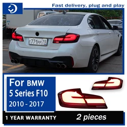 Taillights For 5 Series F10 F18 LED 2010-2017 Tail Lamp Car Styling DRL Dynamic Turn Signal Reverse Auto Accessories