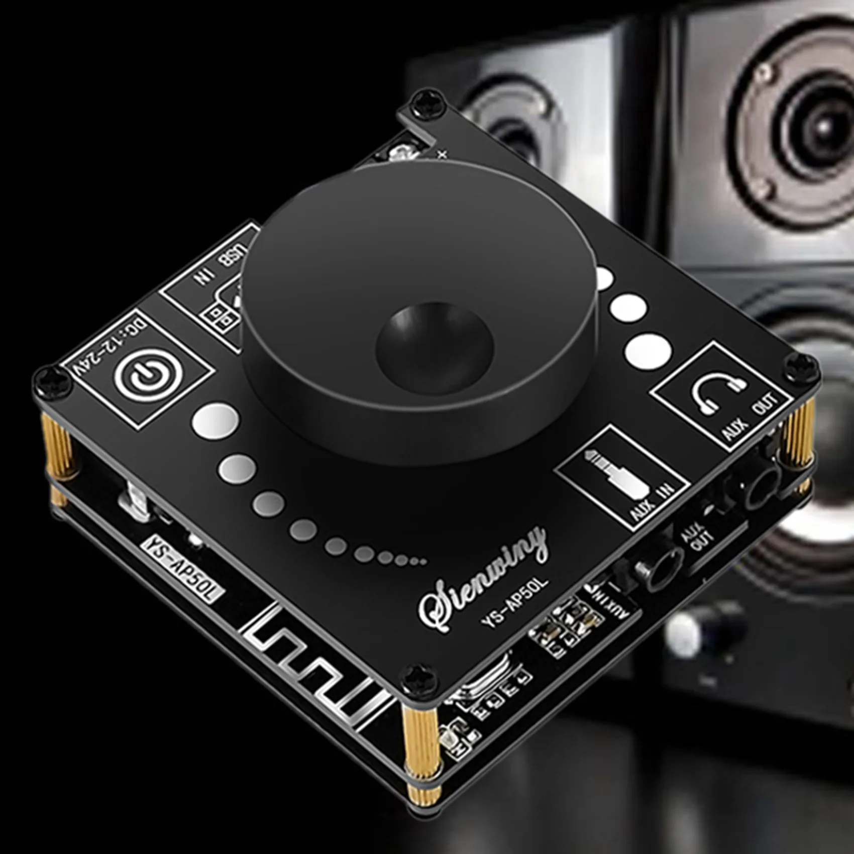 ABGI-YS-AP50L デジタル Bluetooth アンプボード ミニバージョン 50W+50W HIFI ハイパワー BT5.1 2 チャンネル ステレオ スピーカー モジュール