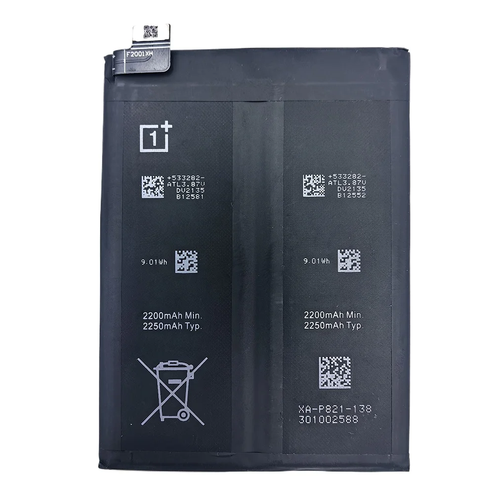 2026 سنة 100% الأصلي BLP821 قدرة 4500mAh بطارية ل OnePlus 9 النسخة الأوروبية بطاريات الهاتف بطاريات بديلة