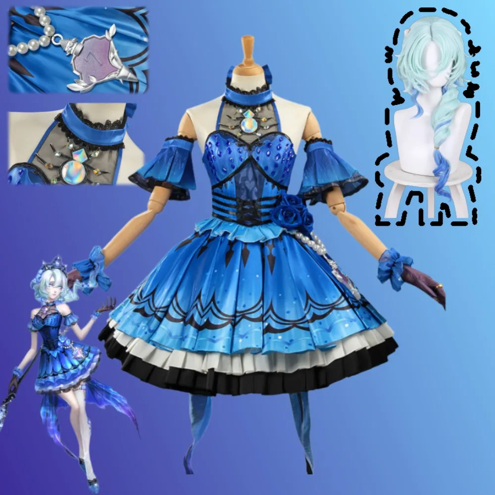 

Identity V Truth and Inference Naiad Dreamwalker of Sleeping Pure Land Full Cosplay Costume Women Game Stage Comic Con Outfit