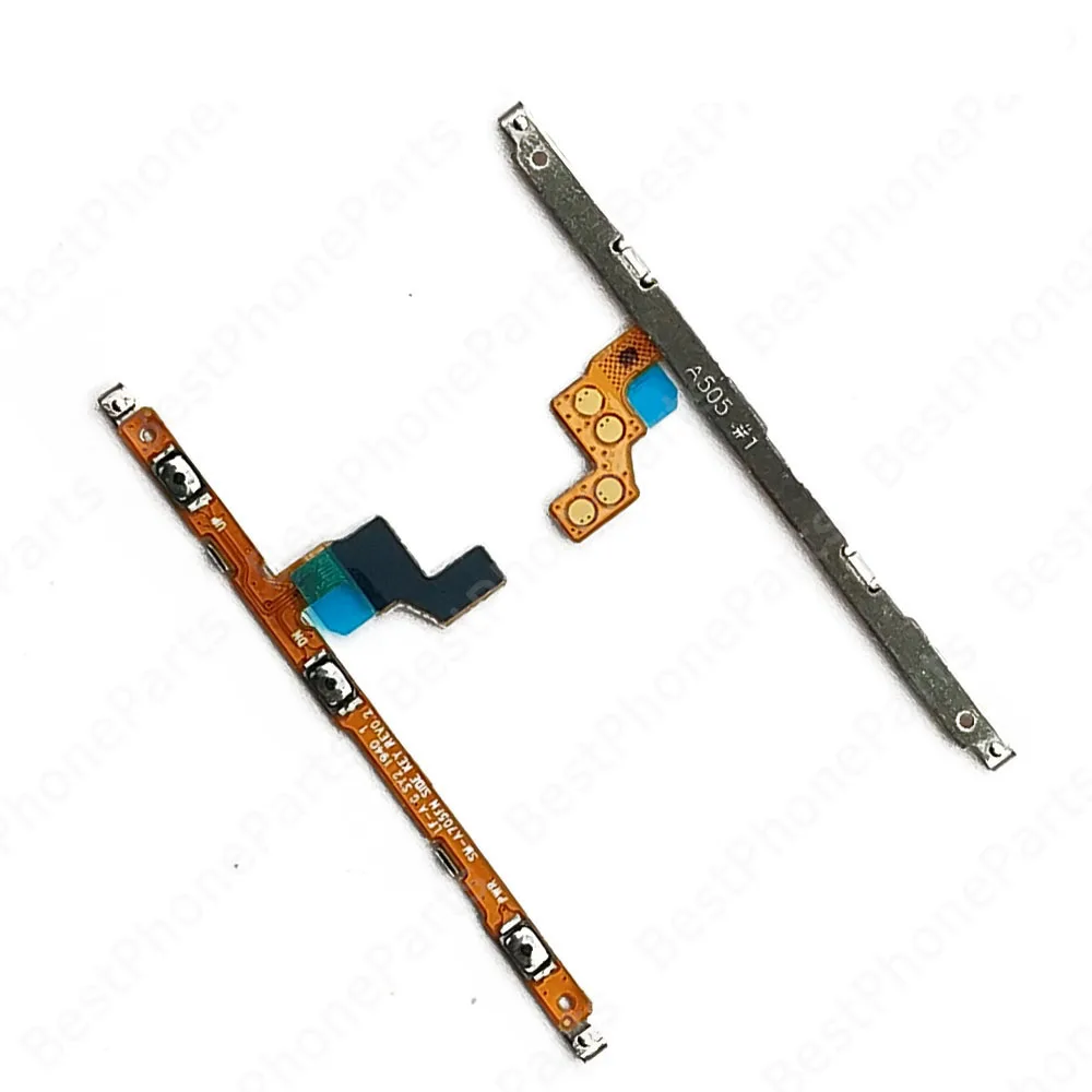 For Samsung Galaxy A10s A20s A30s A50s A70s A10e A20e A10 A20 A30 A40 A50 A70 A80 A90 Volume Power On Off Flex Cable Spare Parts