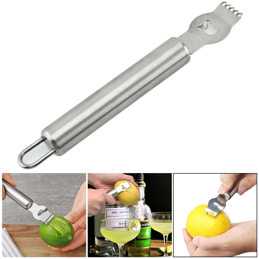 Grater Peeler Zester 1 Pcs 16.3cmx2.5cm Kitchen Bar Accessories Lemon Citrus Fruit Stainless Steel 100% Brand New