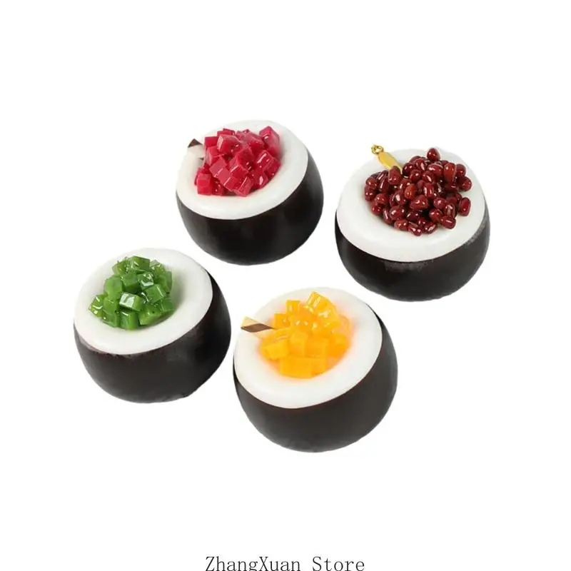 Künstliches Dessertmodell-Set aus PU, Bäckerei-Themendekoration für Regalszenen, Geburtstagsfeiertische, Ladentheken und 3XUF – Detail 8