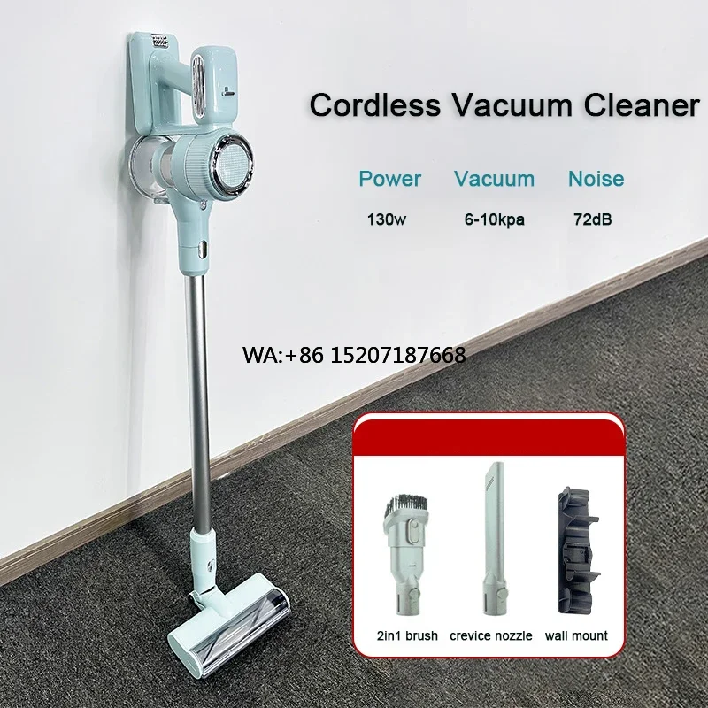 

RTS 2200mAh Battery Wireless Rechargeable Stick Vaccum Cleaner Cordless Handheld Vacuum Cleaner