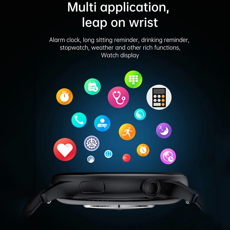 2024 New NFC Smart Watches Ladies 466*466 HD Screen Heart Rate GPS Track Sports Voice Calling Smartwatch Women For Huawei Xiaomi