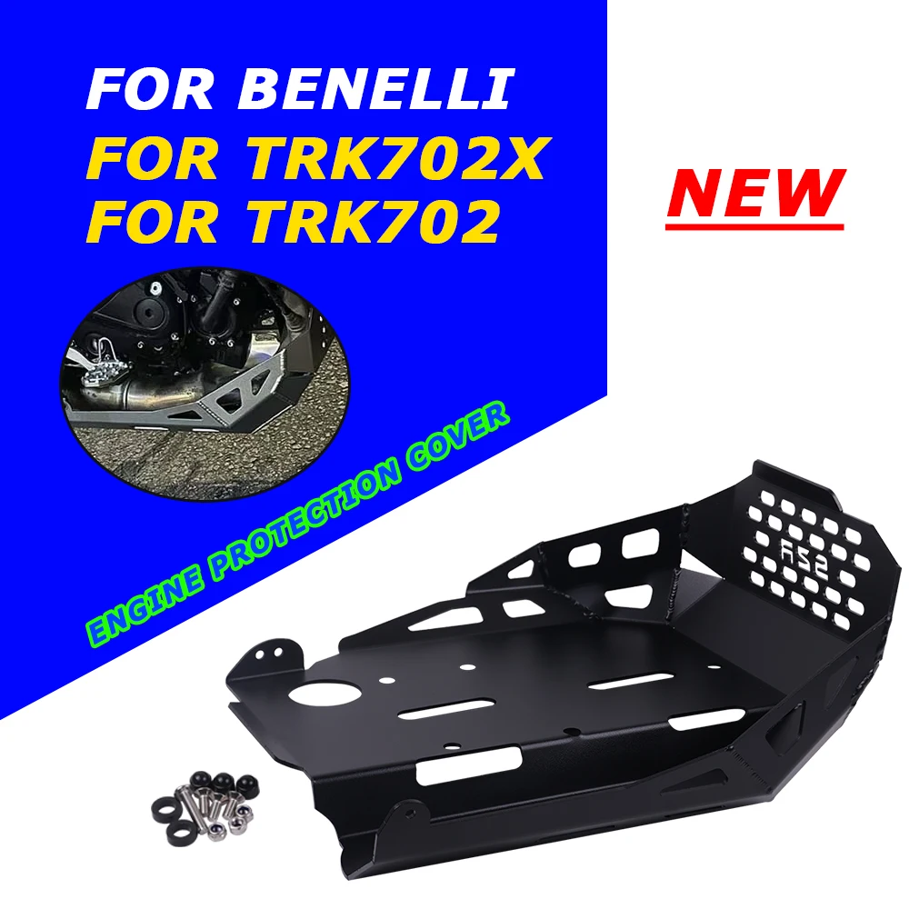 Motorcycle Accessories Engine Guard Protector Cover Chassis Skid Plate Pan For Benelli TRK702X TRK702 TRK 702X TRK 702 X 2025