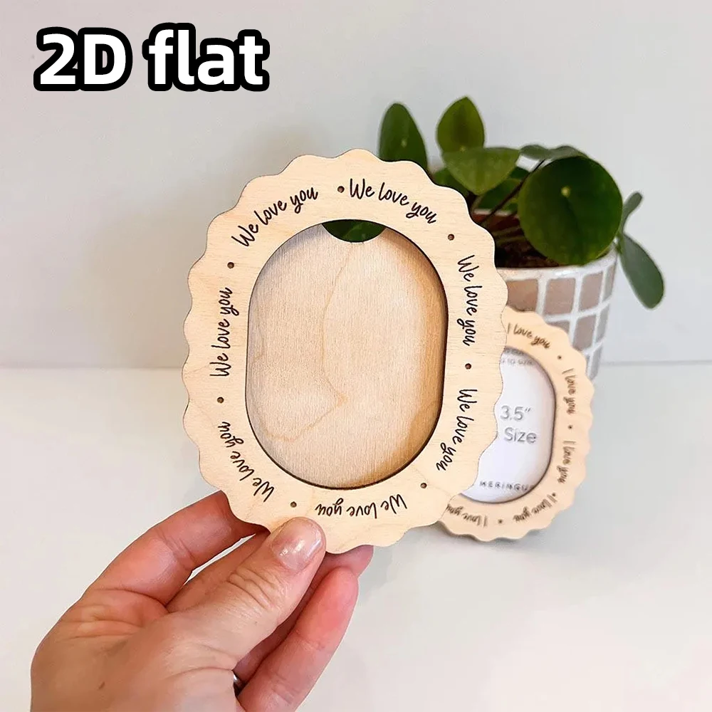 قطعة واحدة من إطار صور الأب والأب المخصص |   هدية عيد الأب |   مغناطيس صورة عيد الميلاد |   أنا أحبك عنصر واحد