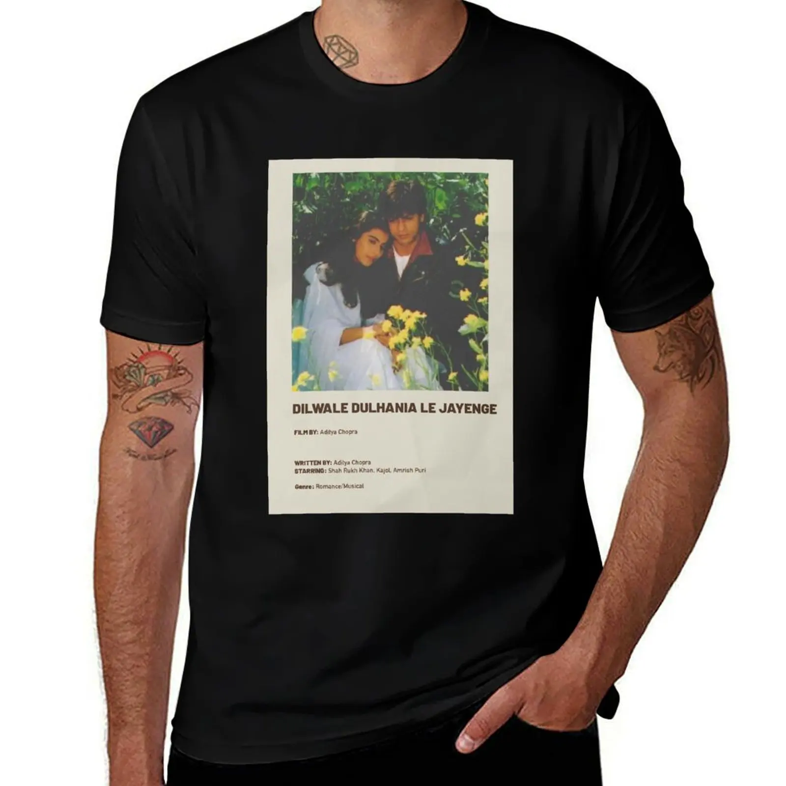 

Exhilarating The Charm Of The Role Humor Dilwale Dulhania Le Jayenge - Minimalist Movie Poster Cute T-Shirt