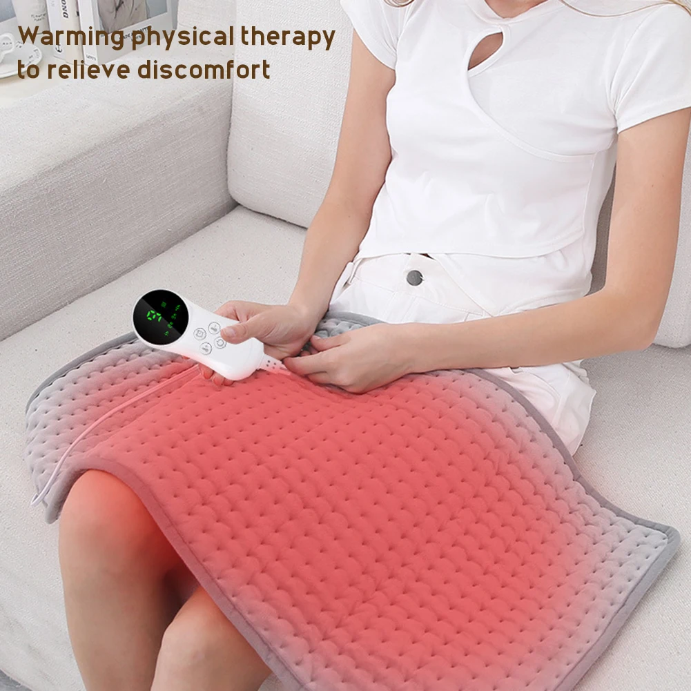 

77W Electric Heating Pad Waterproof Winter Heater Abdomen Shoulder Back Pain Relief Physiotherapy Blanket Warm Mat Sofa Bed