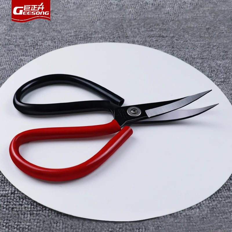 Table Tennis Rubber Elbow Scissors Ping Pong Bat Rubber Cutting Scissors Sharp Professional Cutter Knife with Ergonomic Handle