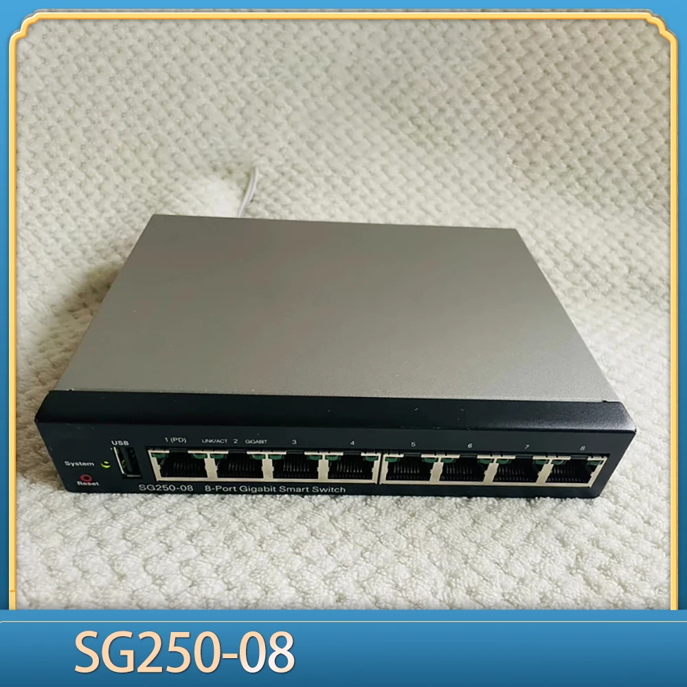 8-port Gigabit Ethernet Switch SG250-08