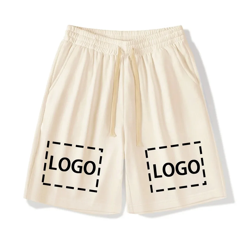 Customized T-shirt Shorts Your Logo Print Shorts Causal Loose Men Pant Custom Pant Y2K Streetwear Own Design Beach Short T-shirt