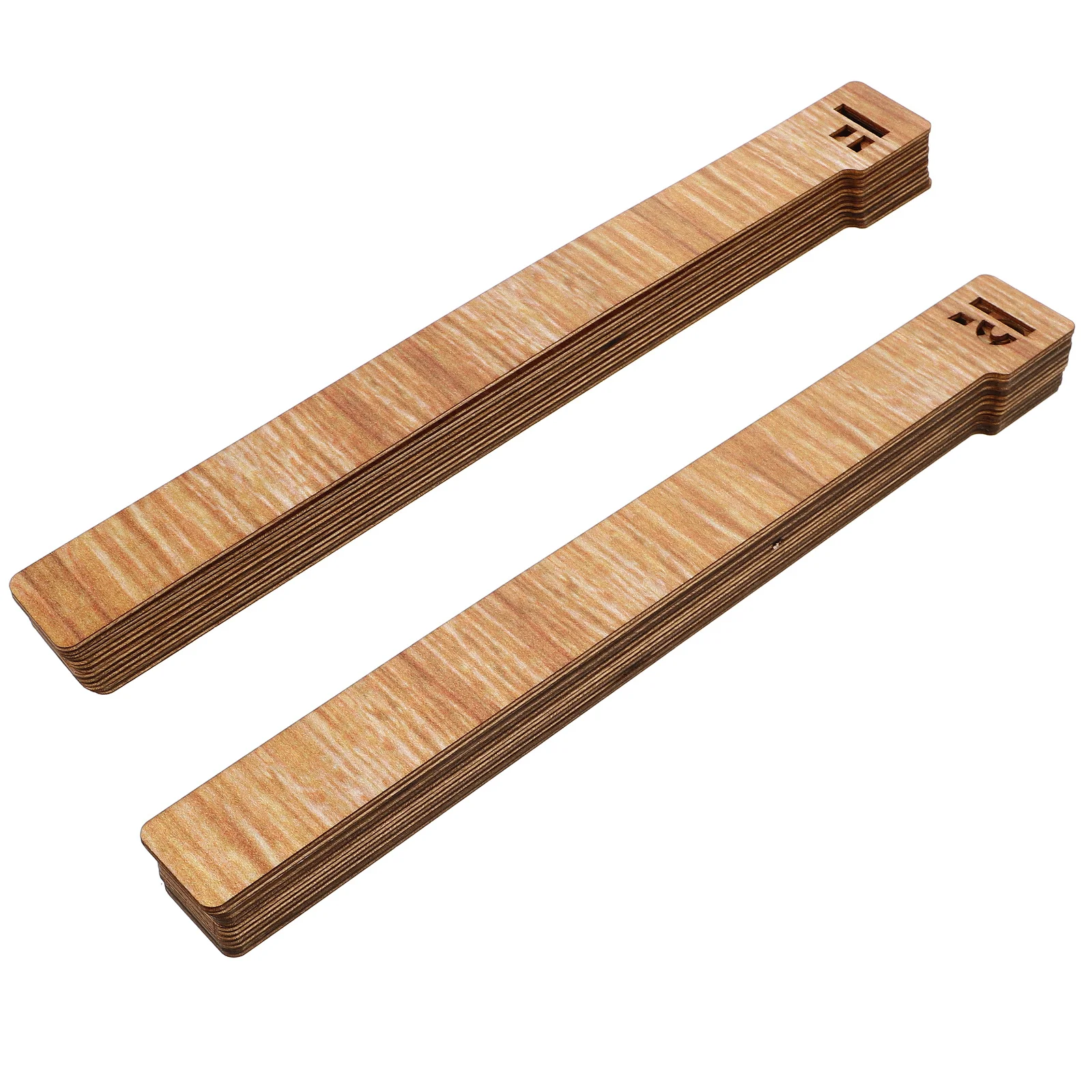 

26pcs Wooden Alphabet Bookmarks Kids Learning Tool Creative Books Classifying Bookmark Gift For Children Decorative Wood