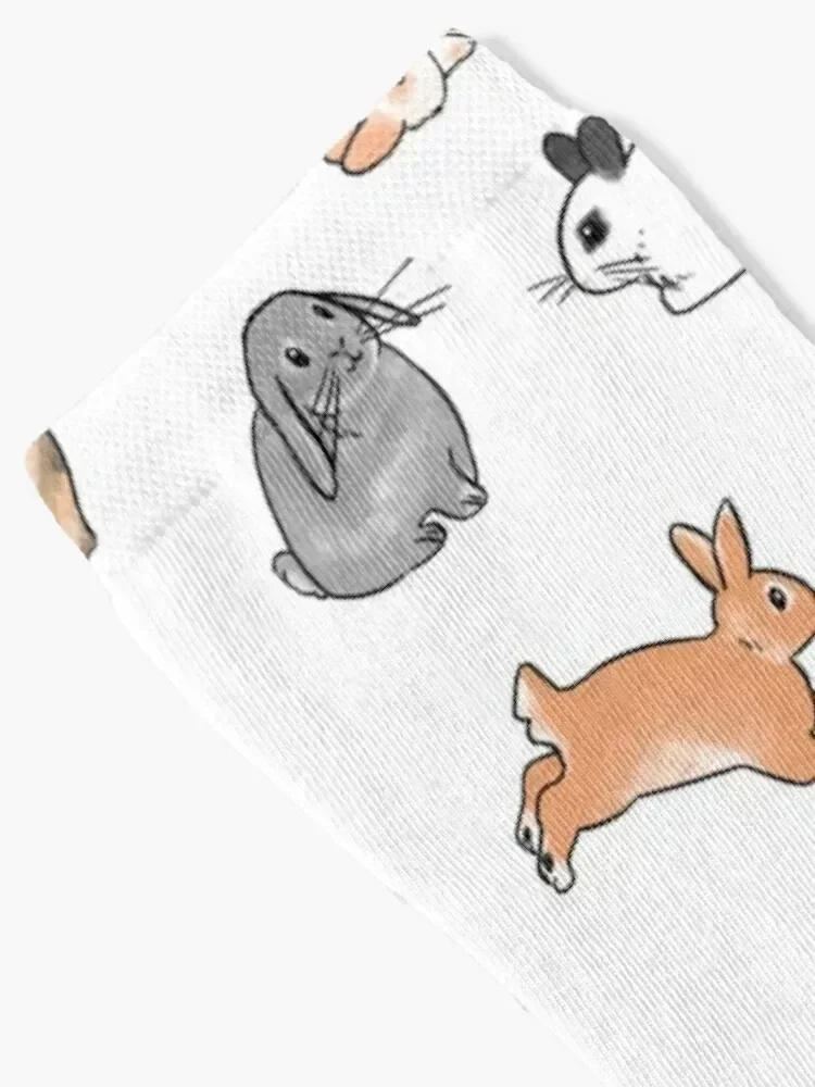 جوارب الأرانب ساخنة للرجال هدية عيد الميلاد أحذية المشي لمسافات طويلة جوارب للنساء والرجال