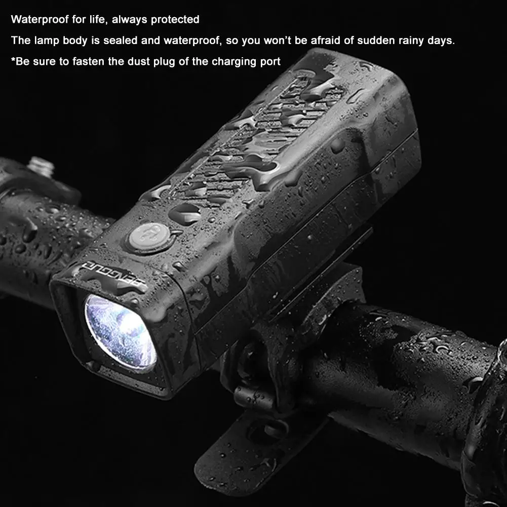 미니 자전거 라이트 전면 램프 밝은 USB 충전식 MTB 산악 자전거 램프 방수 고휘도 라이딩 액세서리