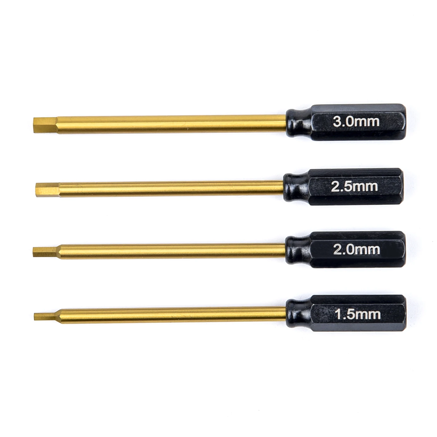 4PCs 1.5mm 2.0mm 2.5mm 3.0mm Hex Screw Driver Set Hexagon Screwdriver Wrench Tool Kit for Multi-Axis FPV Drone