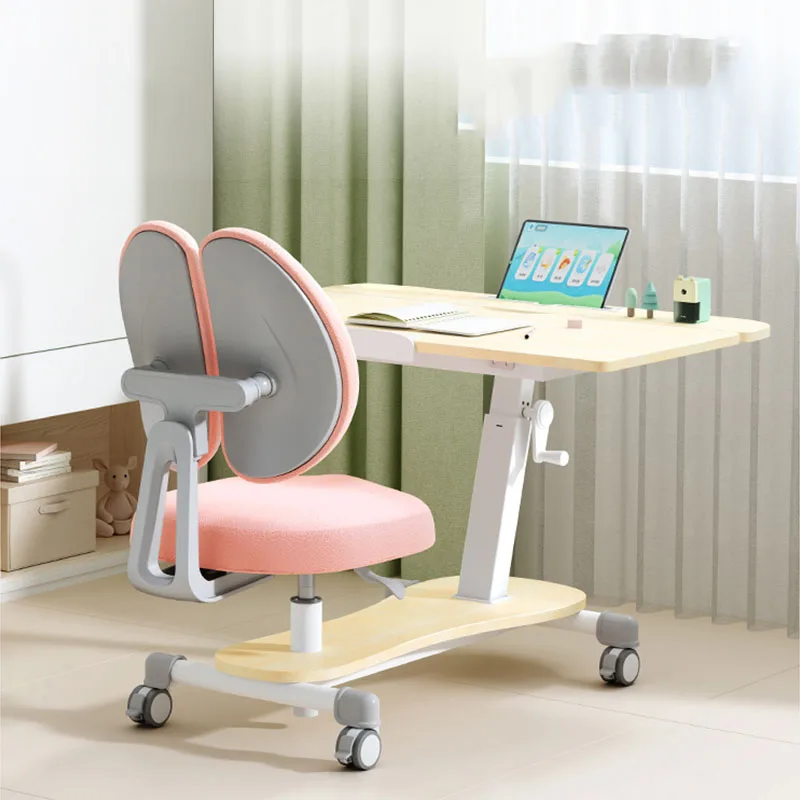 

Desk Kids Room Children's Furniture Study Table Adjustable Girl Desks Tables Petite Table Pour Enfant Office Chair Child