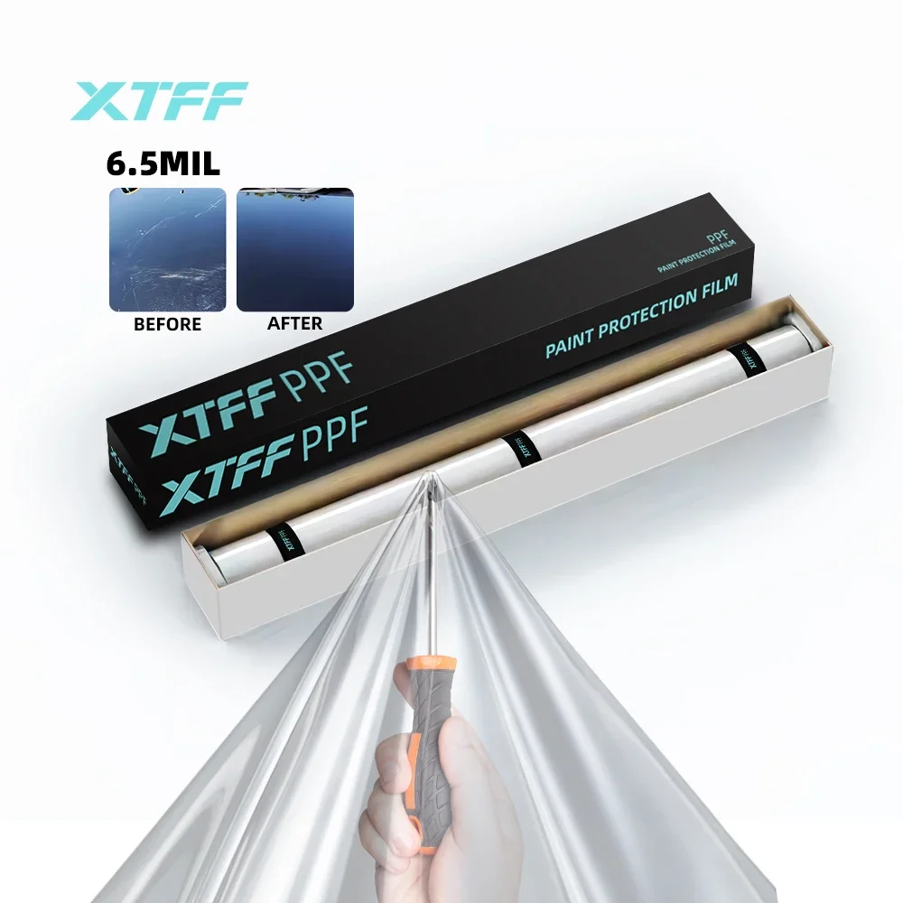 

2025 Self-Healing 6.5mil Transparent TPU Car Paint Protection Film Anti-scratch & Anti-yellowing PPF Film
