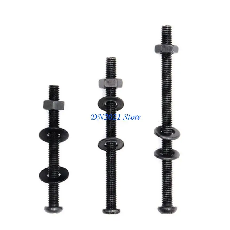 

F3KE 8PCS Carbon Steel Cage Screw Set High Strength Brake Cage Bolts for Spring Brake Chambers Enhances Control in Vehicles
