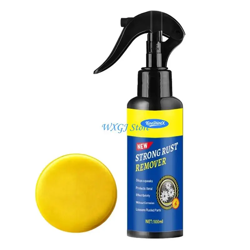 37JE Automotive Wheel Cleaner Liquid Sprayed 100ml No Electricity Needed Night Formula