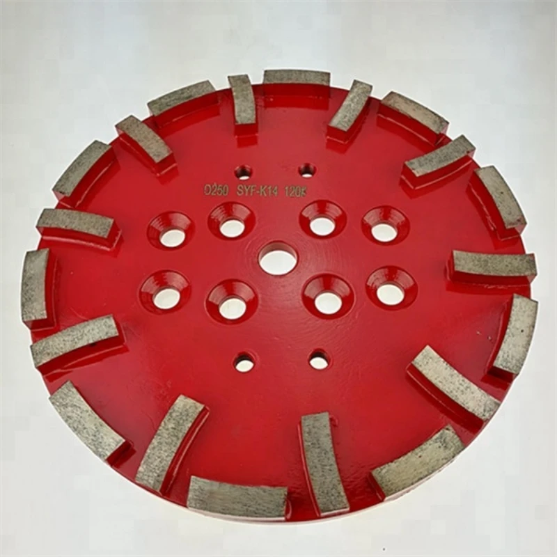 for 250mm Diamond Grinding Cup Wheel with 10 inch Blastrac Grinding Disc