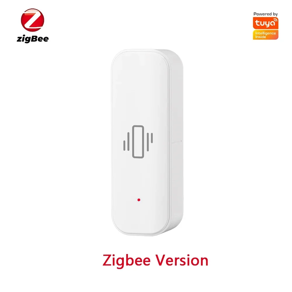 Tuya WiFi/Zigbee Smart Vibration Sensor Home Security Schutz Smartlife App Echtzeit Remote Monitor Alarm Benachrichtigung