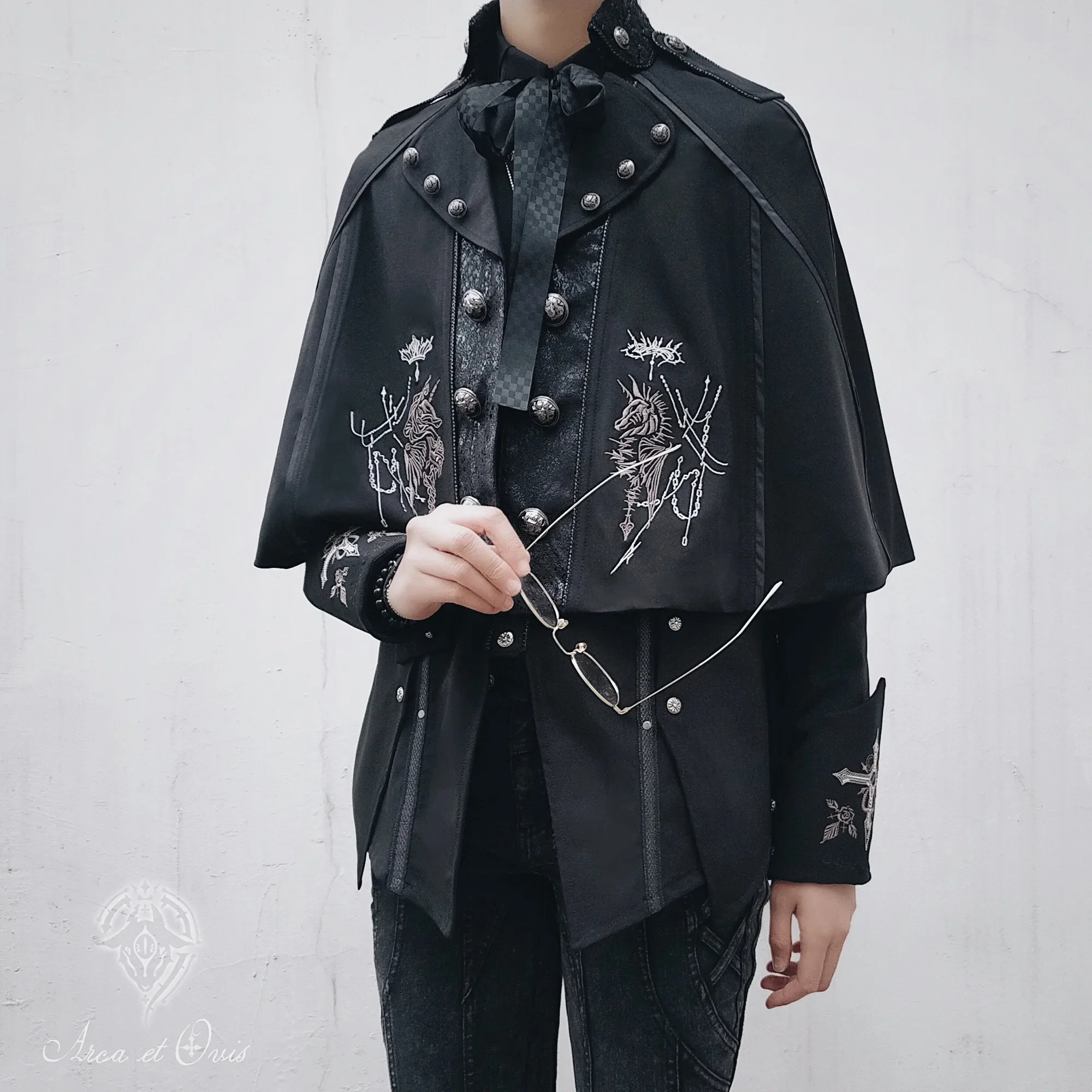 

2025 Arca et Ovis ~ Шашки ~ Плащ Готической Лолиты Ouji Лолита Весенне-Осенняя накидка