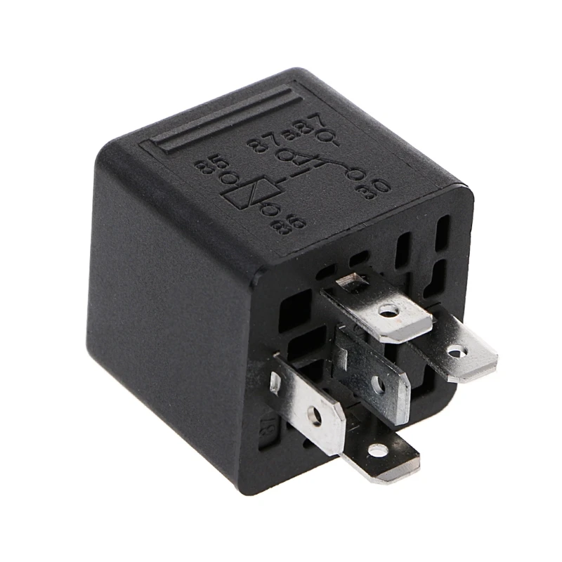 새로운 2Pcs SLD-12VDC-1C 1.6W 고전력 릴레이 NO 40A NC 30A 5핀 자동차 릴레이