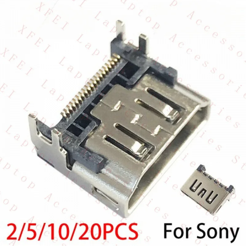 

F 2/5/10/20 шт. разъем HDMI для Sony PlayStation 5, PS5, разъем для порта, разъем