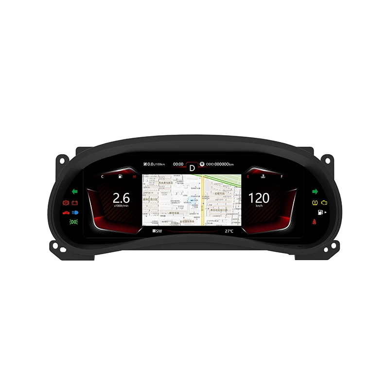 Car Speedometer Android 9.1 digital instrument cluster For Jeep Wrangler 2011-2017 Car Meters Digital Instrument Cluster