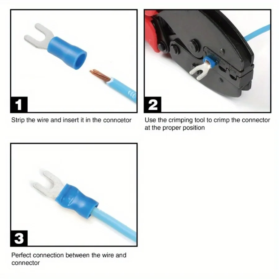 Kit de reparación eléctrica automotriz de 399 piezas, universal, en carcasa de plástico resistente