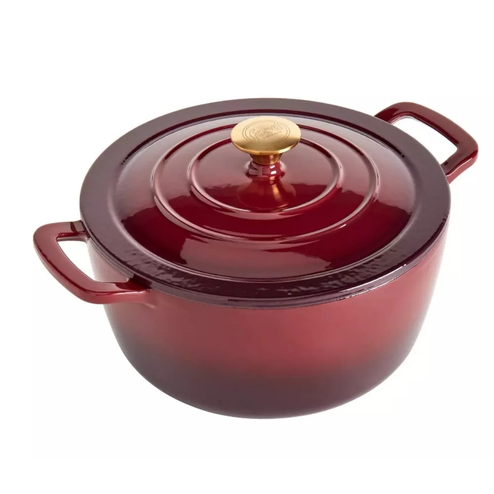 

2024 New 7-qt. Ombre Enameled Cast-Iron Dutch Oven