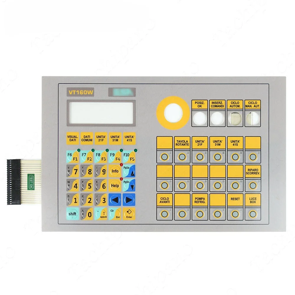 For ESA VT160W Membrane Keypad for ESA VT160W VT160W00000 Keyboard