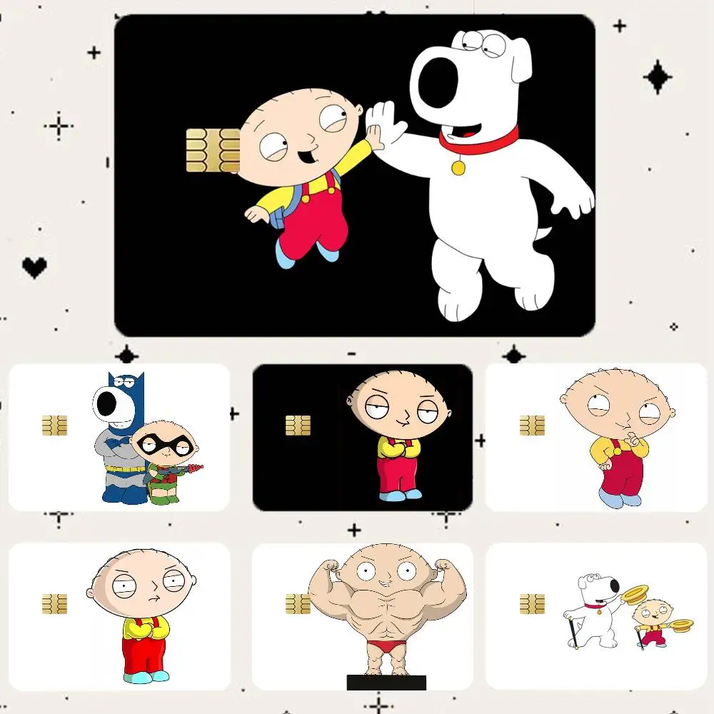 

F-Family guys HD Waterproof Card Skins Protective Stickers for Credit Bank Game Cards